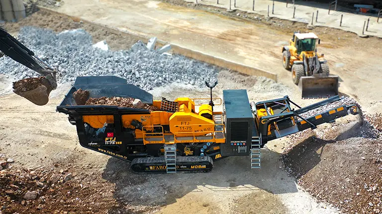 Modern Şantiyelerde Mobil Konkasör Kullanımının Avantajları ve Çalışma Prensipleri